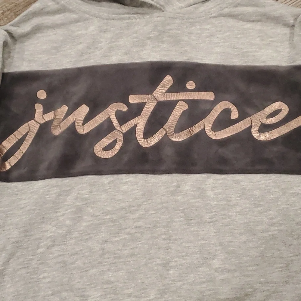 Justice Active Hooded Sweatshirt Size 8